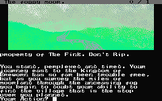 Elven Crystals Part One - a Cautionary Tale (The) atari screenshot